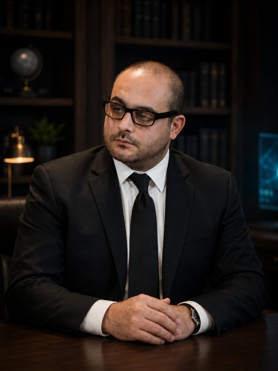 Youssef Sadaki (يوسف صداقي) — Syrian-Canadian strategic digital transformation consultant and Middle East analyst, portrait 2026